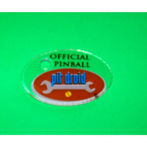 Star Wars Episode I Pinball Machine Plastic Promo Keychain Vintage